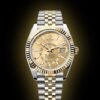 Rolex Sky Dweller Gold Silver Gold Dial Jubilee Strap Automatic Premium Watch