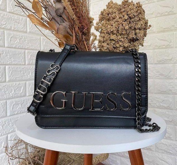 Guess Etereo Logo Quilted Crossbody Bag With Box DustBag SlingBelt