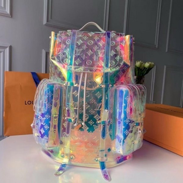 Louis Vuitton Christopher Prism Backpack With Dust Bag (44766)_Bagpack(LB)