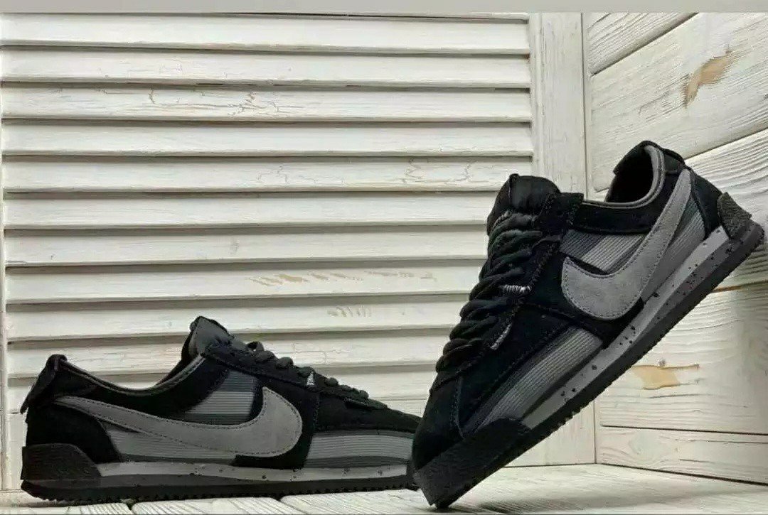 union x cortez black grey