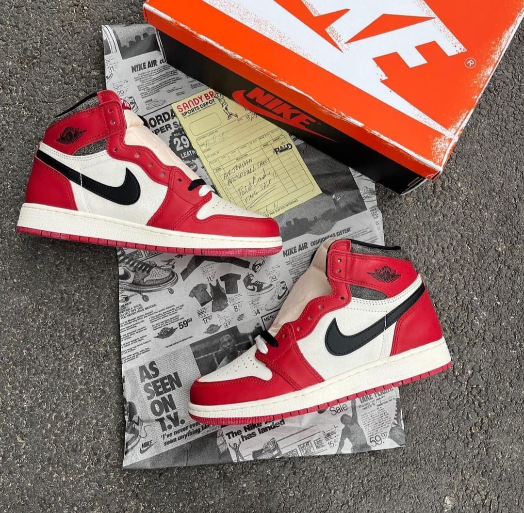 air jordan retro 1 high lost and found with og box fix