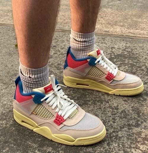 jordan retro 4 x union guava ice fix