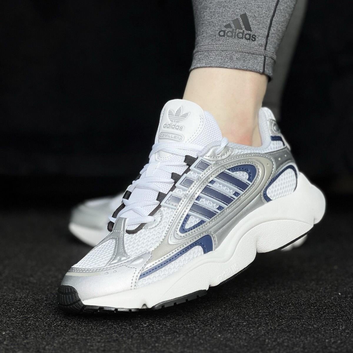 Adidass originals ozmillen men s running sneaker white athletic shoe