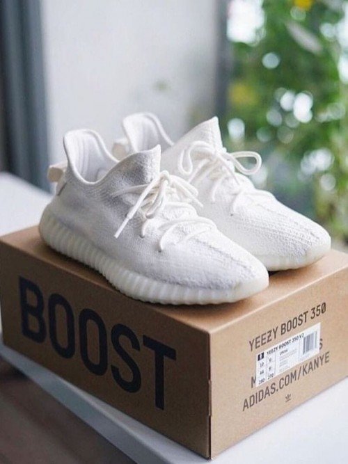 Adidass Yeezy Boost 350 Oreo Triple White Semi UA With Full Accessories