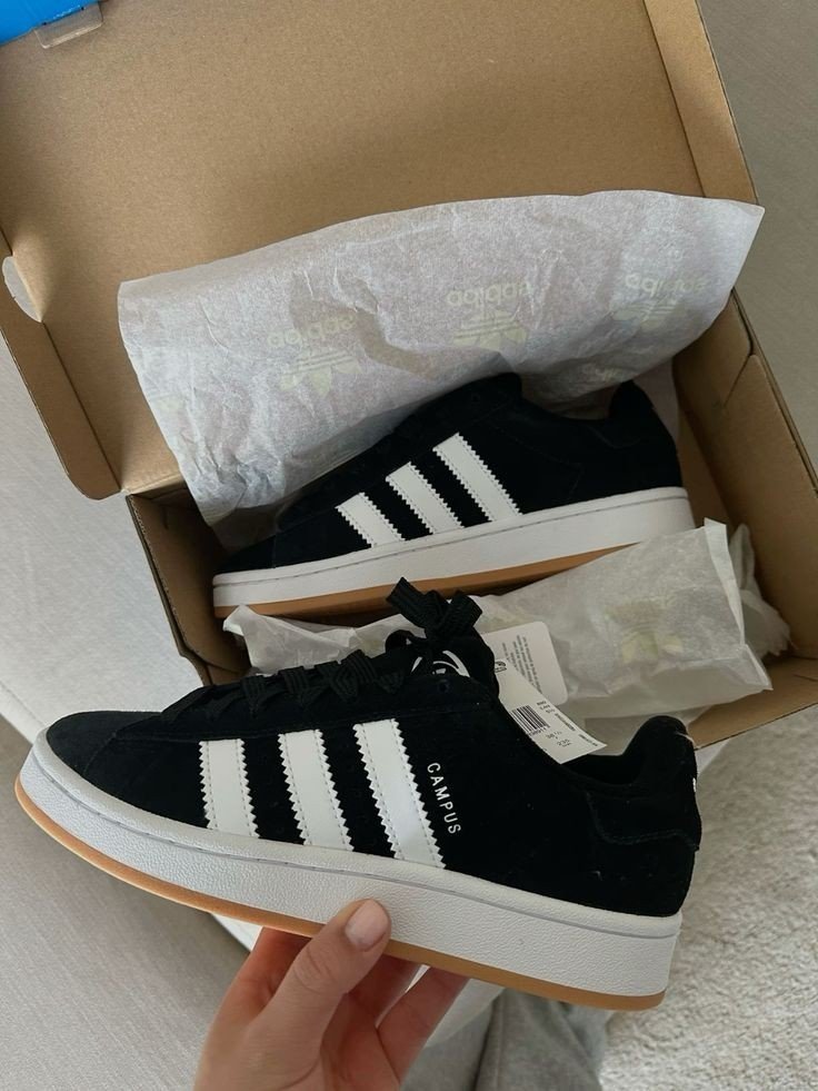 Adidass Campus 00s Black White Gum
