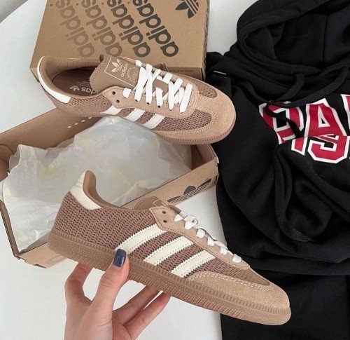 Adidass Samba OG Cardboard Dessert Brown