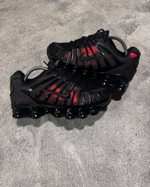 Airmax shox TL Black Red Thermal fresh sale change