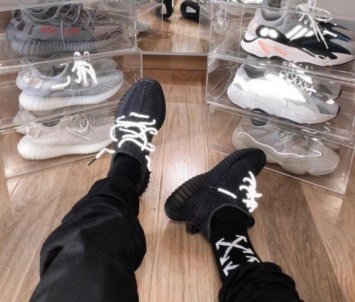 Adida_ss Yeezy 350 V2 Lace Reflective Semi Ua