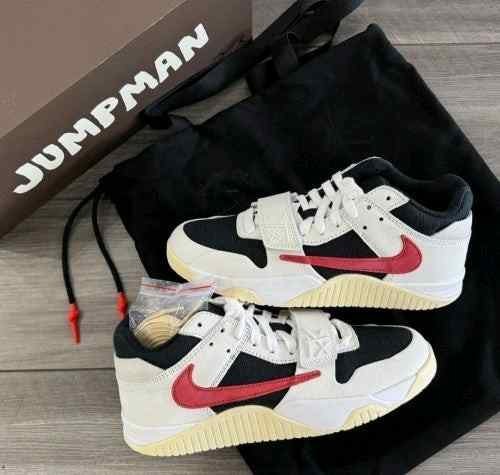 Air Jordan Travis Scott X Jordan Jumpman Jack University Red Semi UA QUALITY