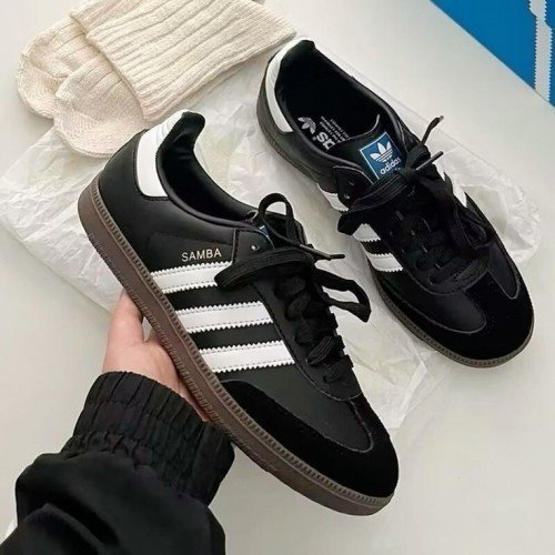 Adiddas Samba Original Core Black White Heavy Quality fixx Only
