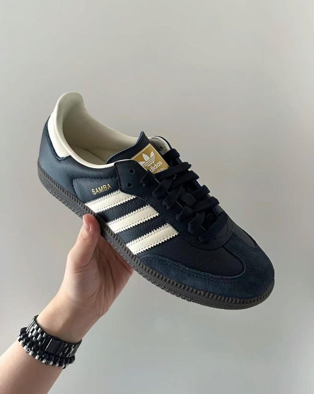 Adida_ss Samba navy blue