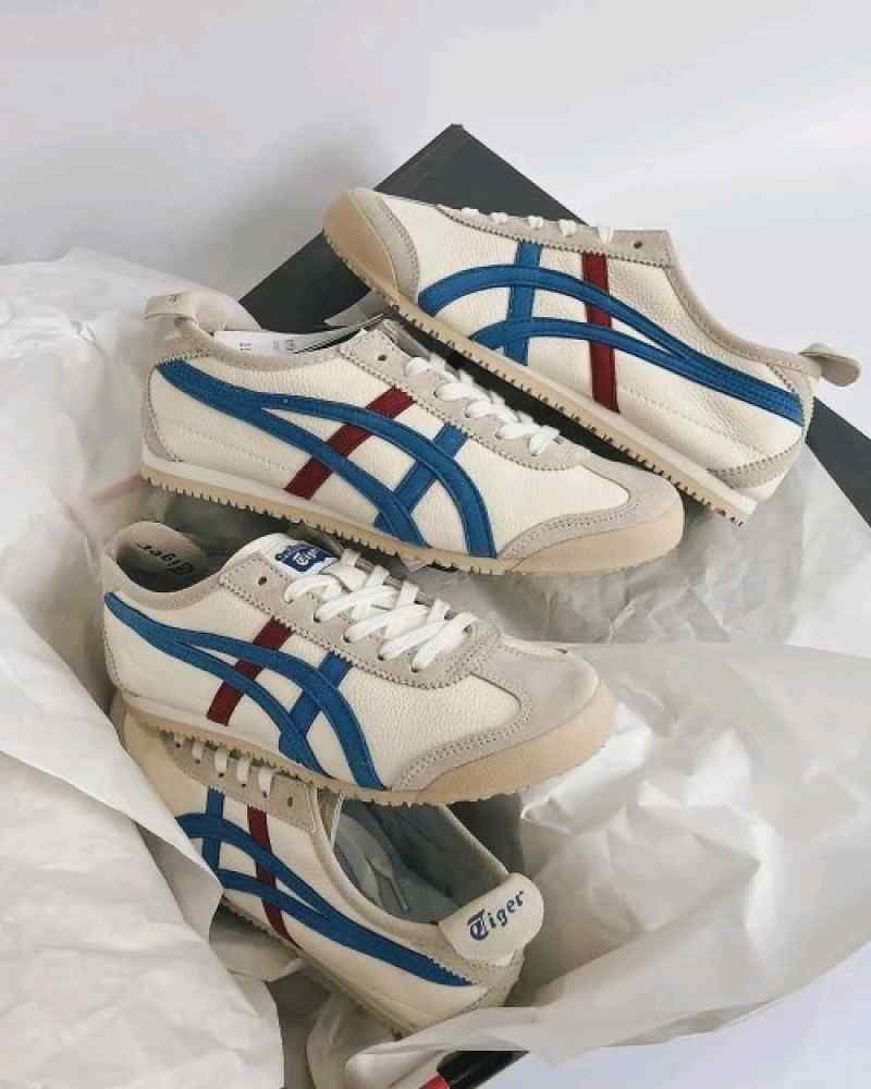 Onitsuka Tiger Mexico 66 White Blue Maroon