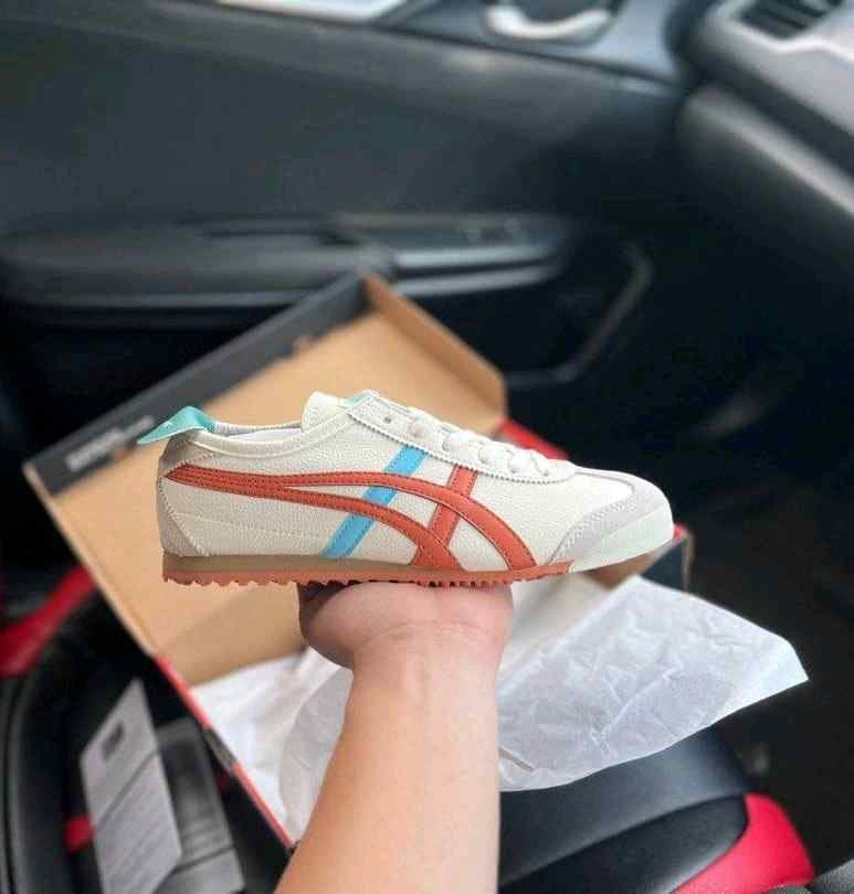 Onitsukaa TIGER Mexico 66 CREAM PIQUANT ORANGE 223