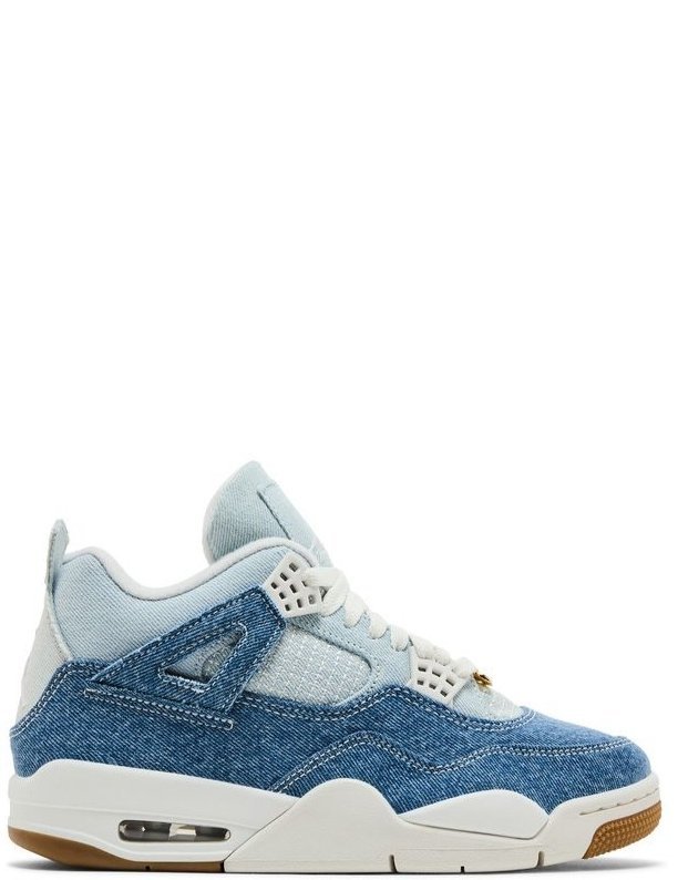 Air Jordan 4 Retro TEX Worn Blue Denim