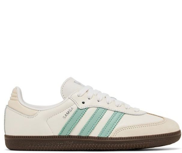 Adid_as Samba OG White Hazy Green
