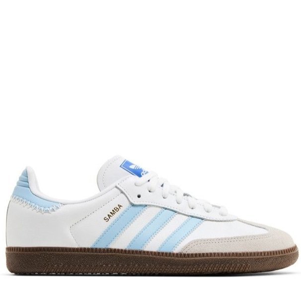 Adid_as Samba OG White Sky Blue