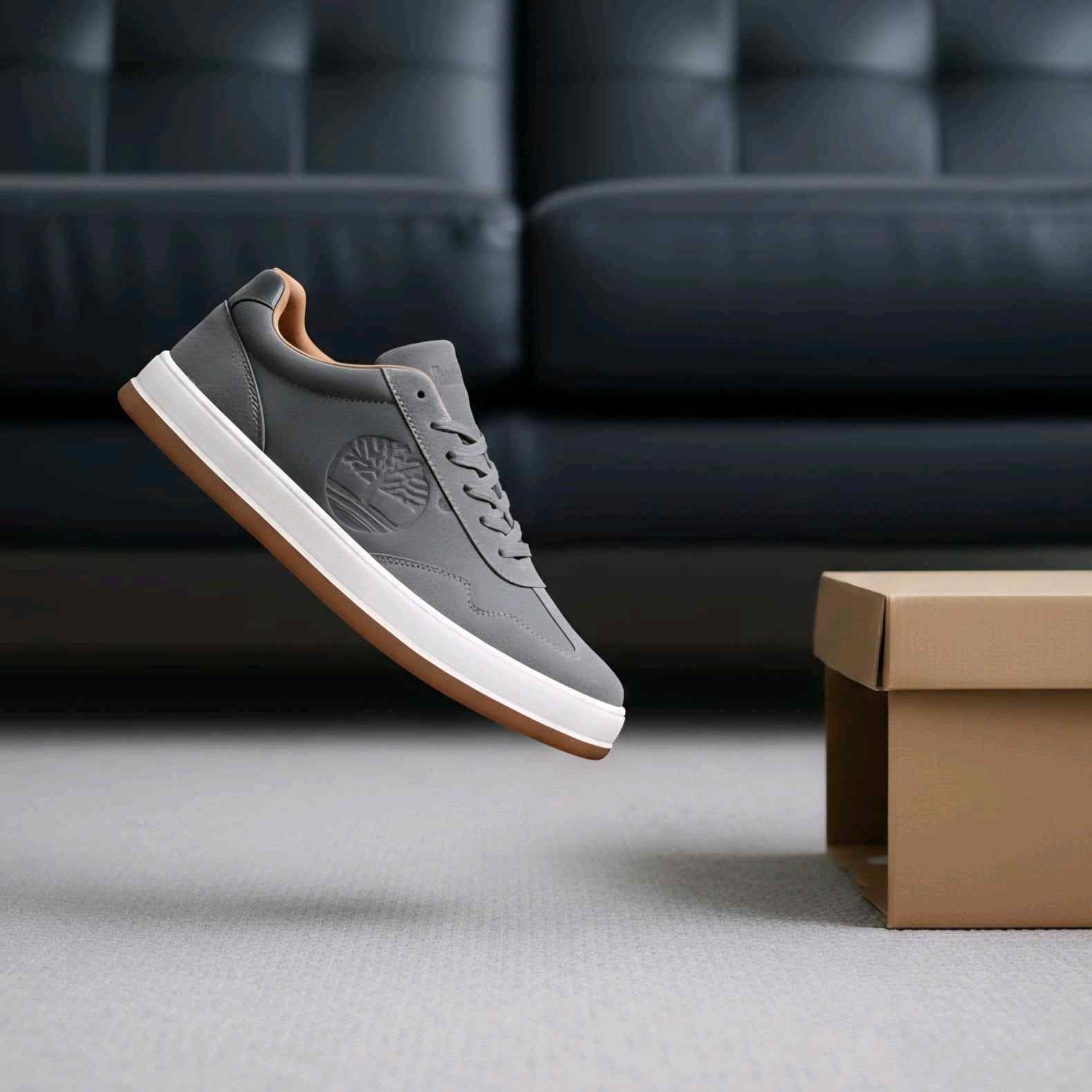 Timberland casual sneaker grey suede 0022