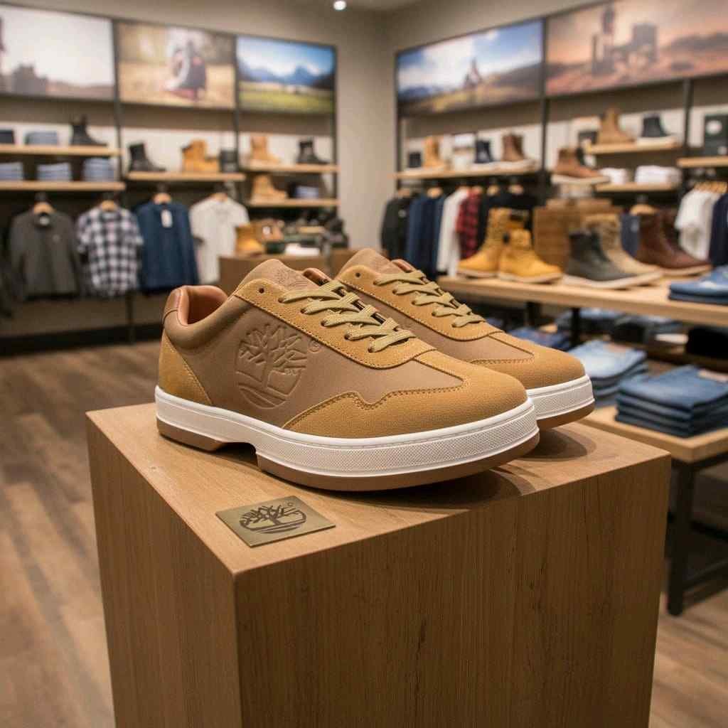 Timberland casual Tan Sneaker suede