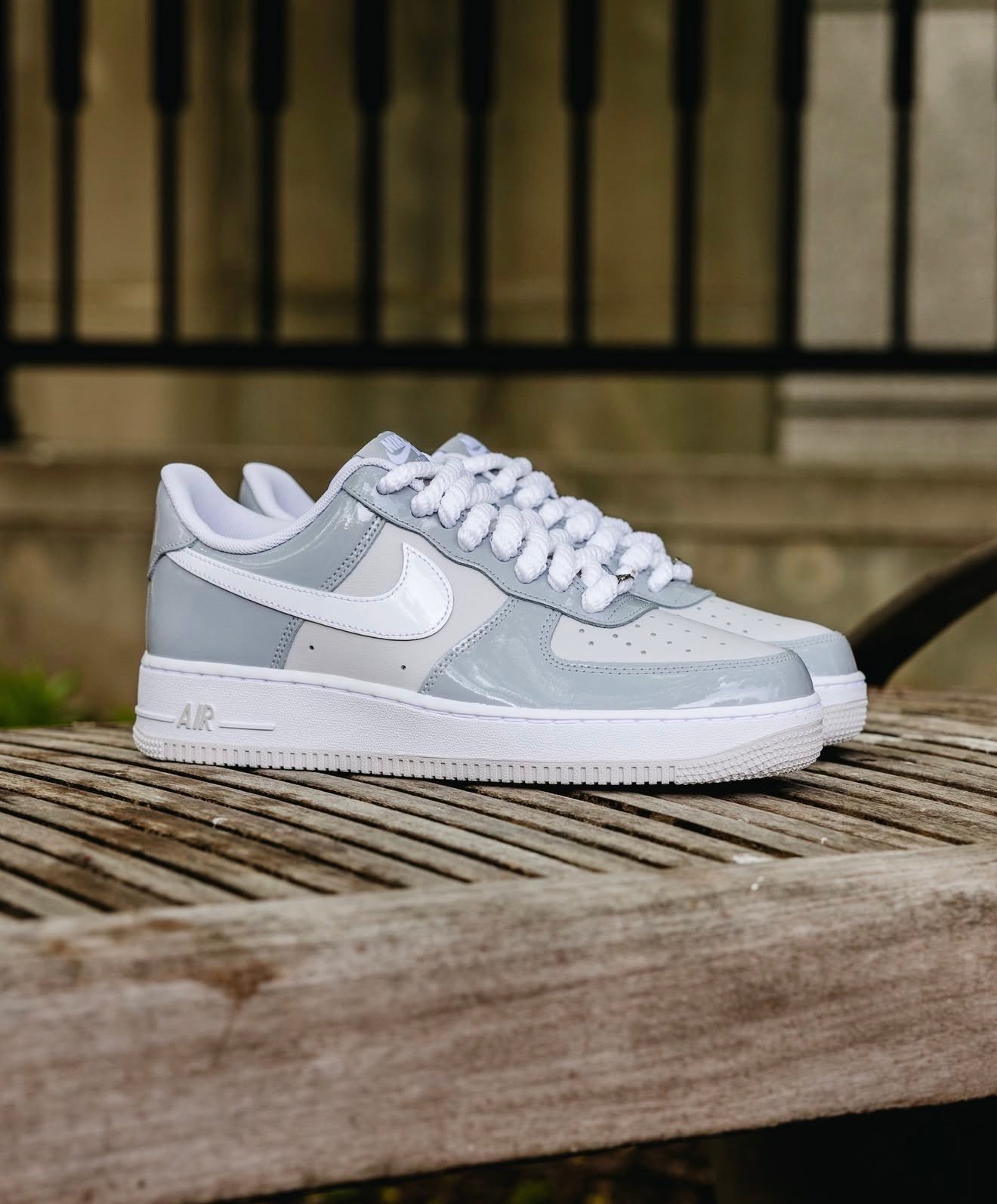 Nikee Air Force 1 07 Lv8 Wolf Grey