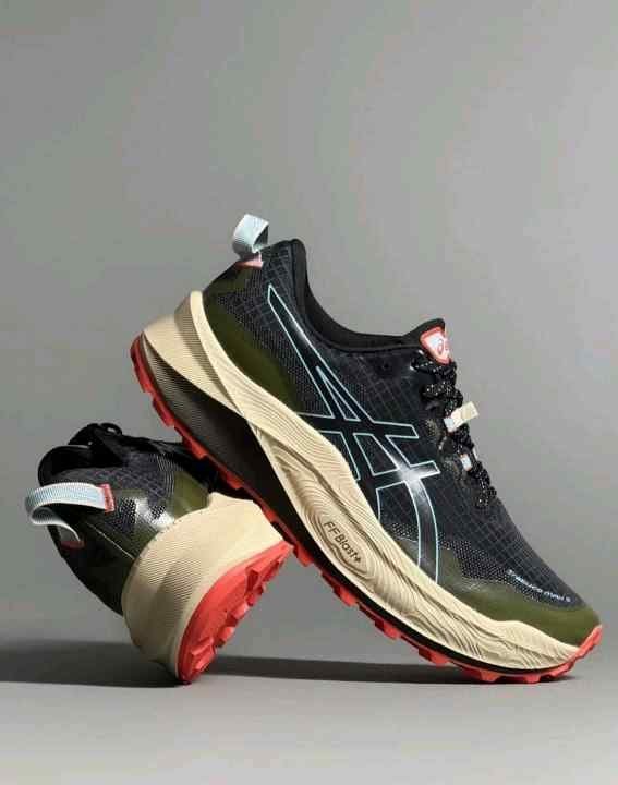 Asicss Trabuco Max Black Green 431