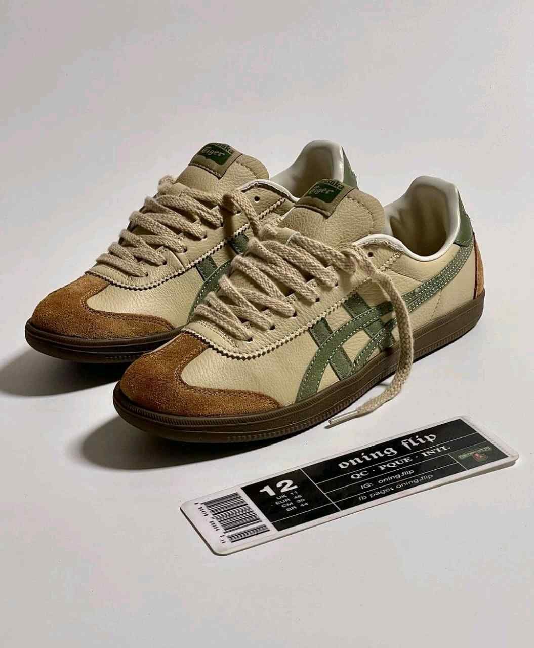onitsukaa Tiger Tokuten Beige Green