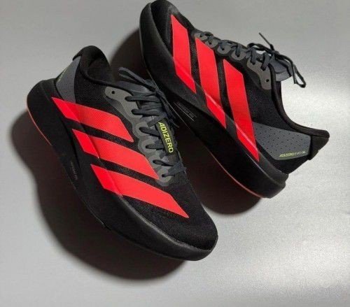 Adizero evo sl Carbon Lucid Red black