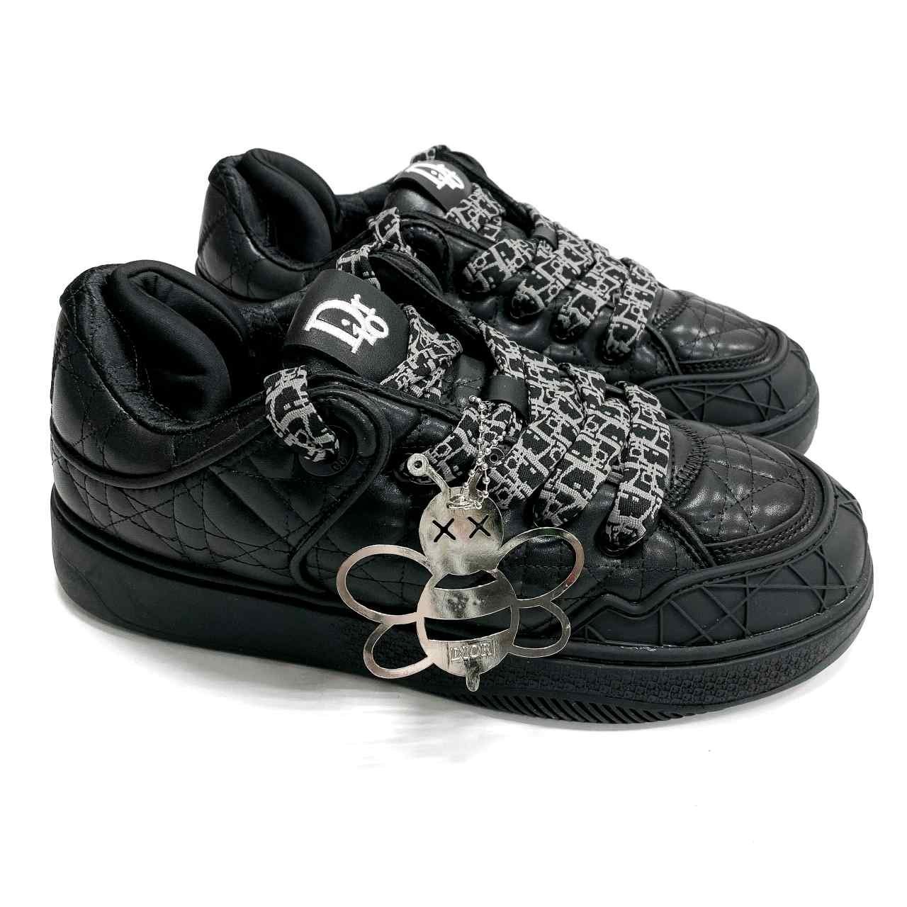 Diorr B9S Skater ERL Black Quilted Cannage Calfskin