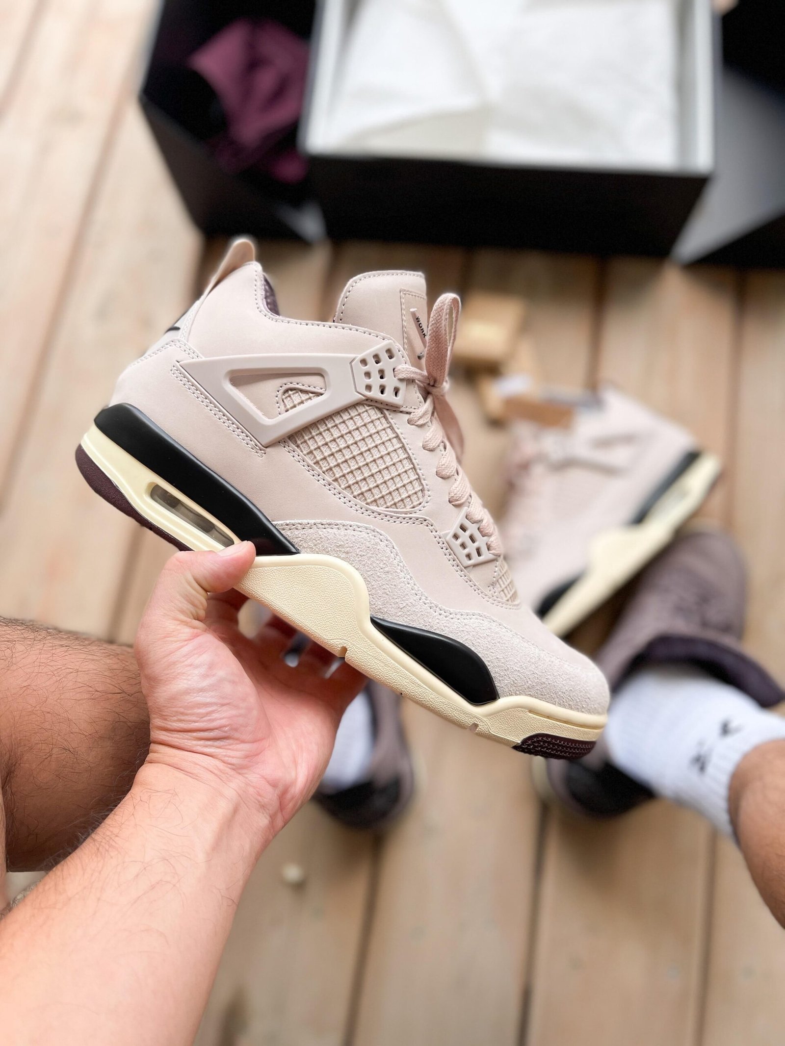 Nik-e Air Jordan 4 X A Ma Maniere