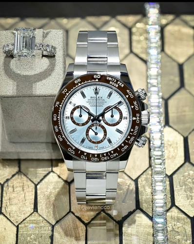rolex daytona icey blue yz