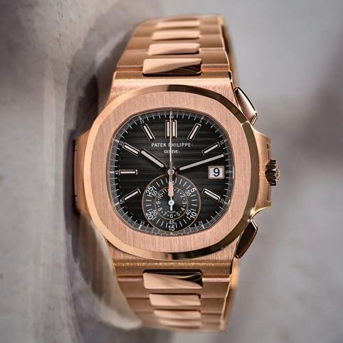 patek Philippe Nautilus Brown Black Chronograph