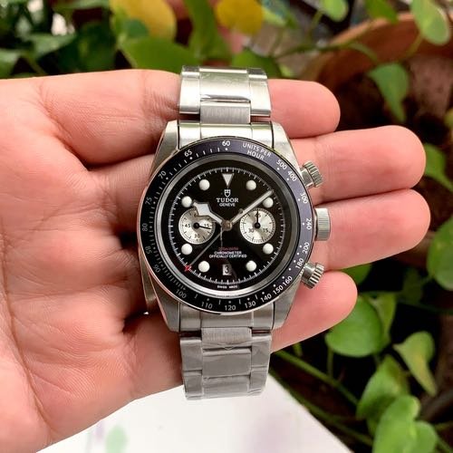 Tudor Black Bay Chrono Silver Black