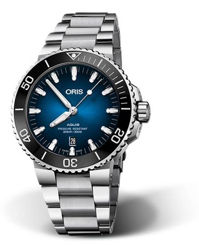Oris Aquis Date Blue
