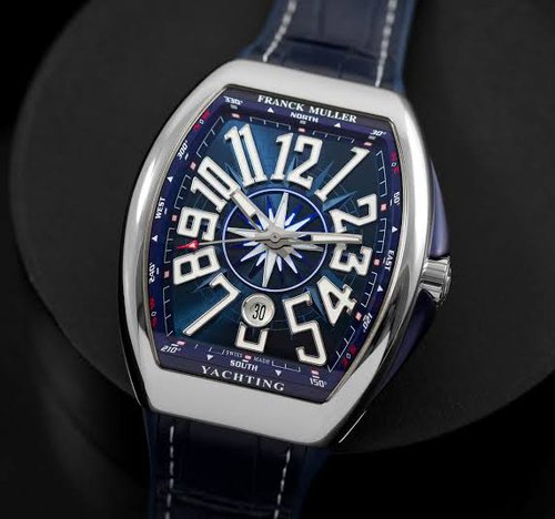 Franck Muller Vanguard Blue Silver (New Edition)
