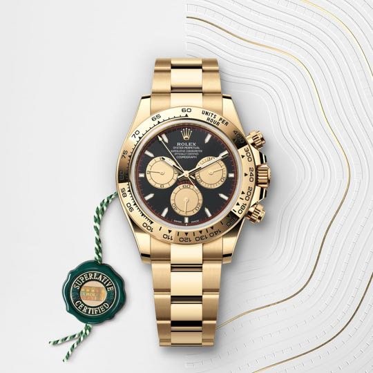 Rolex Daytona Gold Black Dial
