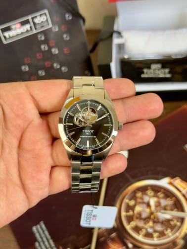 Tissot Powermatic 80 Open Heart Black