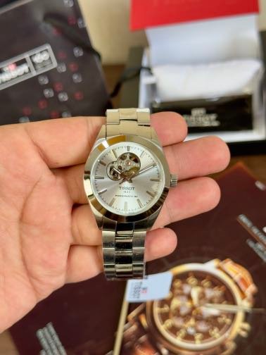Tissot Powermatic 80 Open Heart White