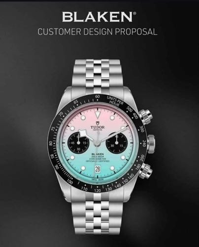 Tudor Black Bay Chronograph Custom special Dial