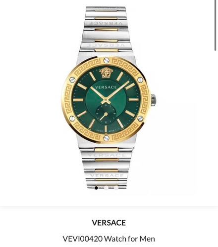 Versace Greca Logo VI 40mm Authentic Store Quality