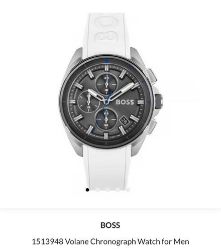 Hugo Boss Volane Chronograph White Authentic Store Quality