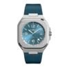 Bell Ross GMT Sky Blue Silicon