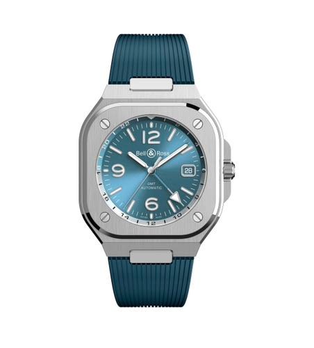 Bell Ross GMT Sky Blue Silicon
