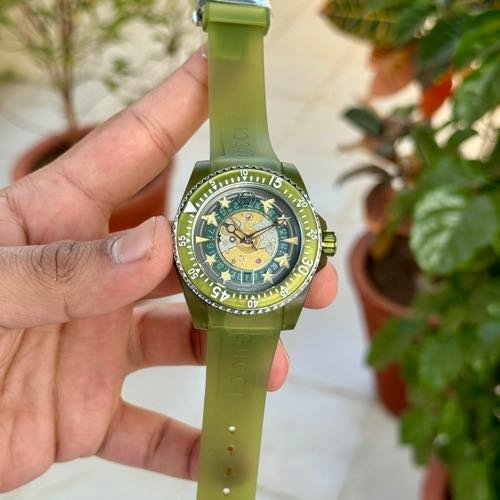Gucci Dive Automatic Green