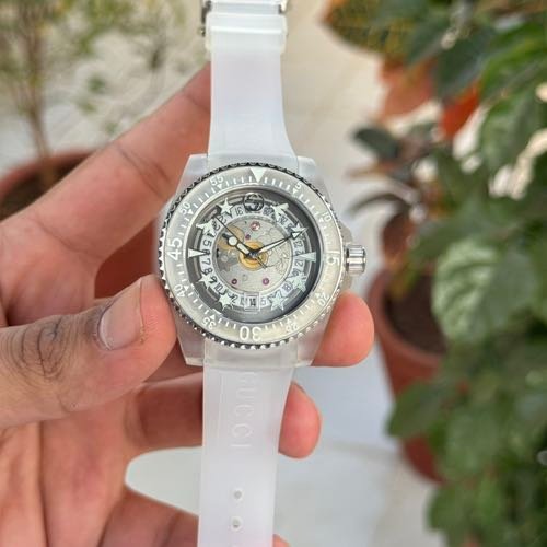 Gucci Dive Automatic White