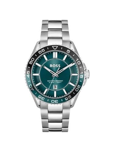 Hugo Boss Runner Silver Green Authentic Store Quality