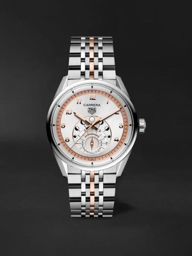 Tag Heuer Carrera Astronomer Silver Rose Gold