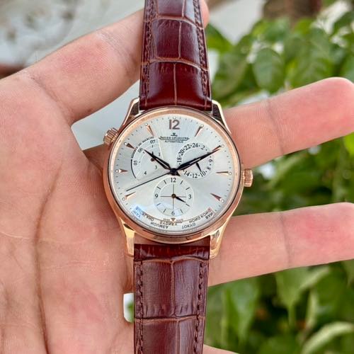 Jaeger Le Coultre Master Geographic Brown Rose Gold