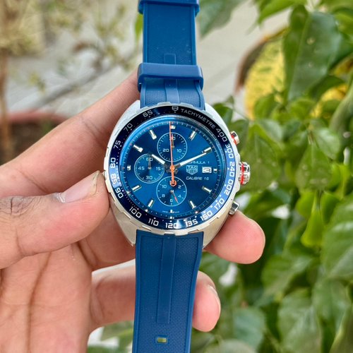 Tag Heuer Formula Blue Silicon (FIX)