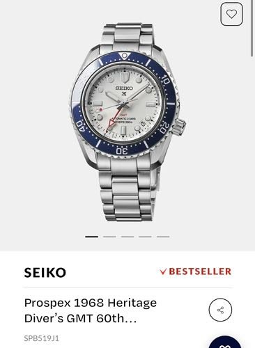Seiko Prospex Diver GMT Heritage 60th Anniversary Edition Authentic Store Quality