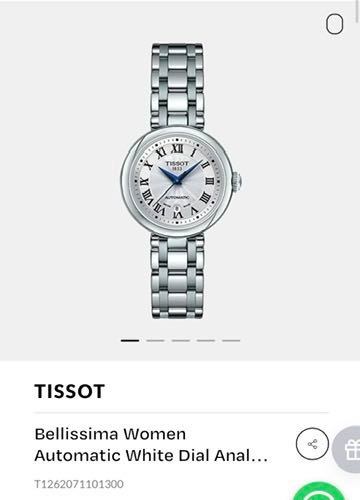 Tissot Bellissima Silver Automatic Authentic Store Quality