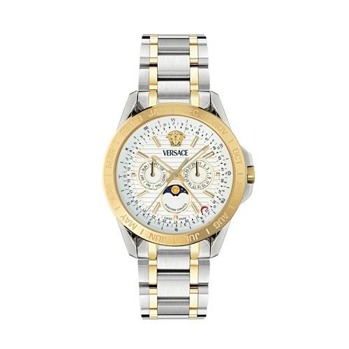 Versace Multifunctional Chrono Moonphase Authentic Store Quality